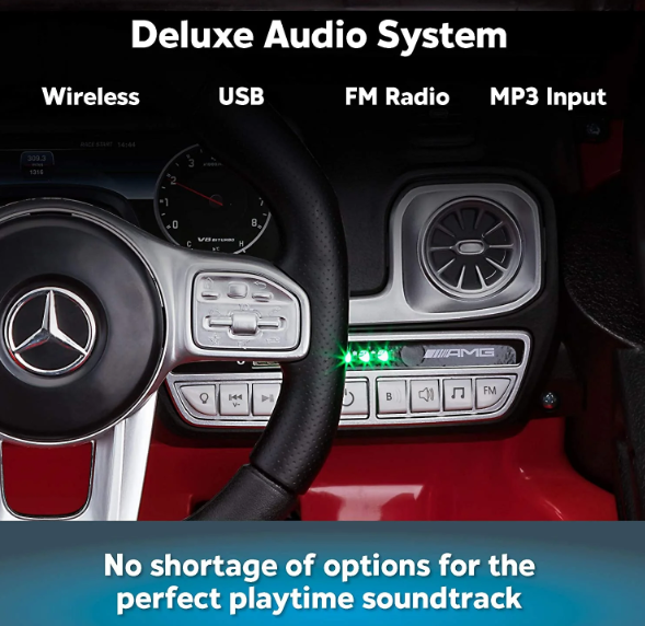 2024 Mercedes Benz G63 AMG 12V G Wagon Kids Ride On Car with Remote Control