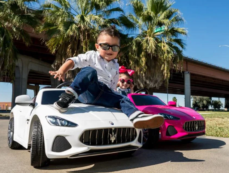 2024 Maserati GranCabrio 12V Kids Ride On Car with Remote Control
