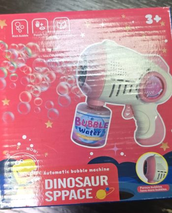 Bubble Gun Rechargeable Dinosaur Space